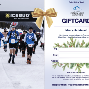 Gift card - Marathon - Christmas