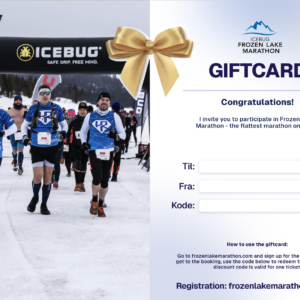 Gift card - Half marathon