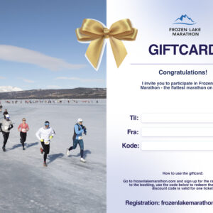 Gift card - Half marathon